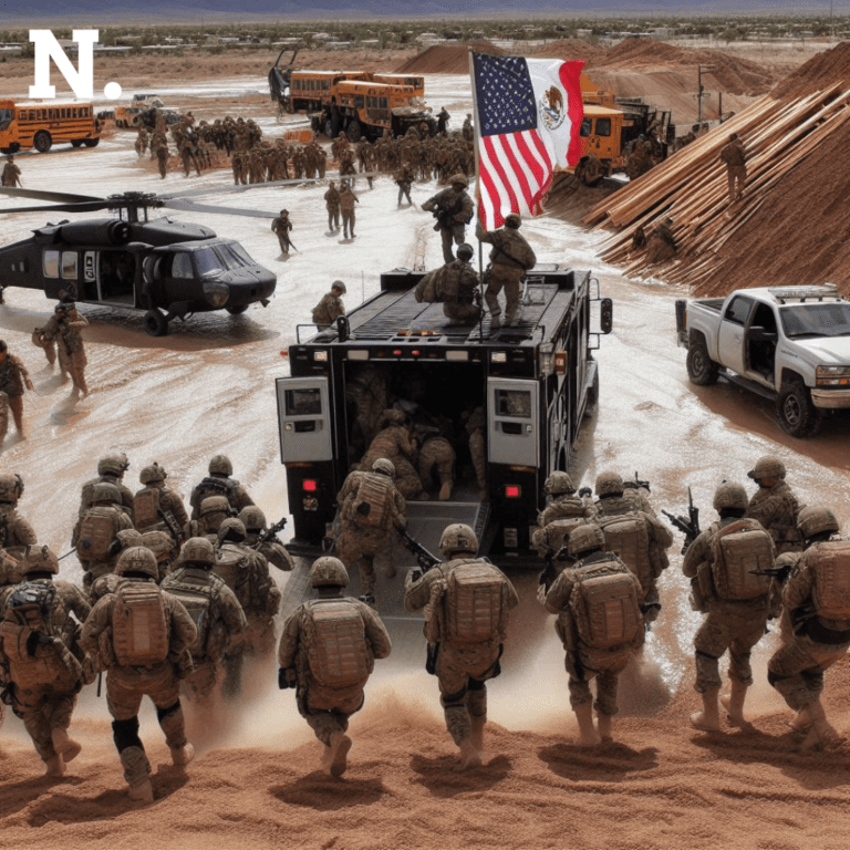 U.S. and Mexican Troops Conduct Joint Disaster-Response Training in Juarez