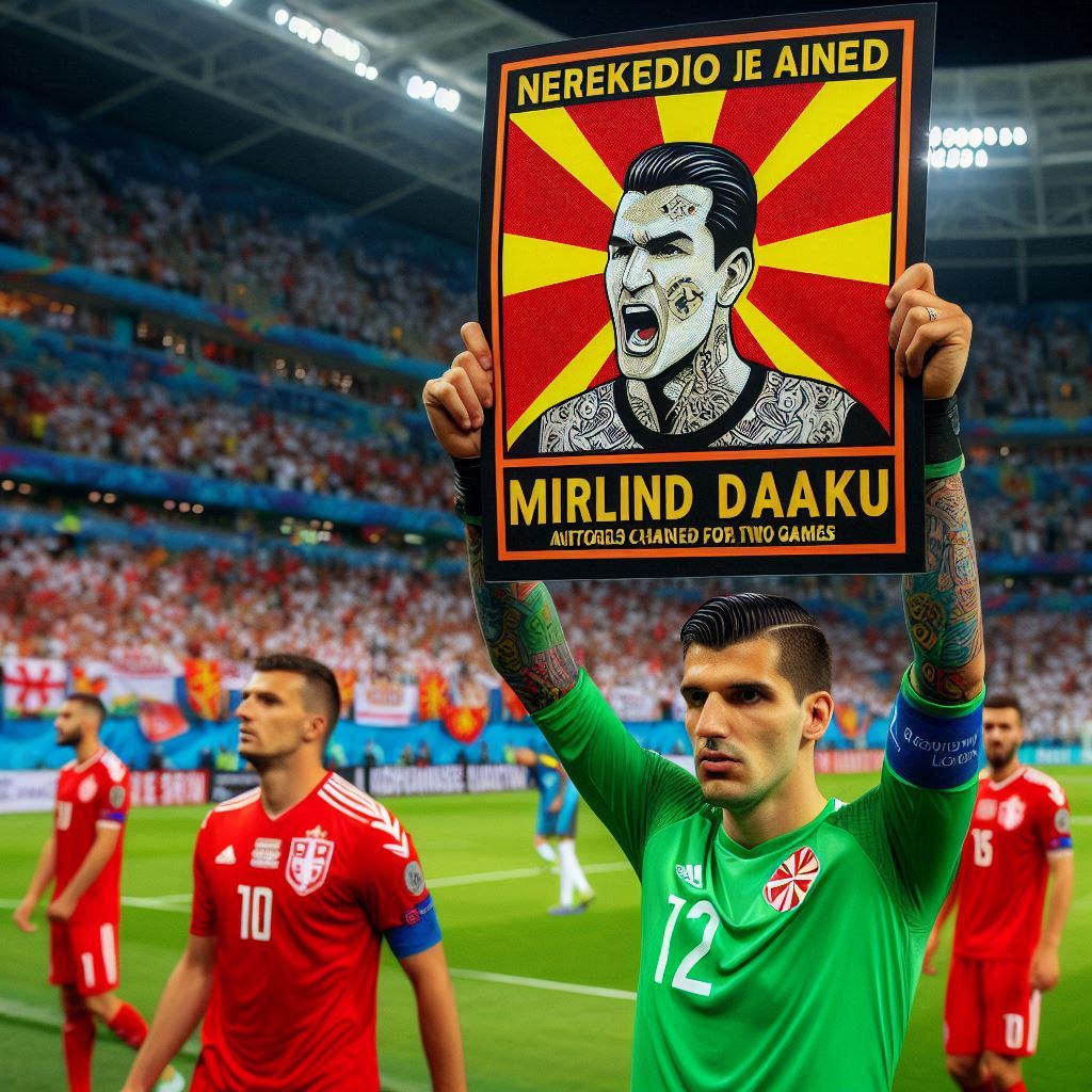Mirlind Daku Banned for Two Games: Anti-Macedonian and Anti-Serbian Chants at Euro 2024