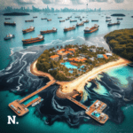 Singapore Beaches Closed due to Oil Spill on Sentosa Island