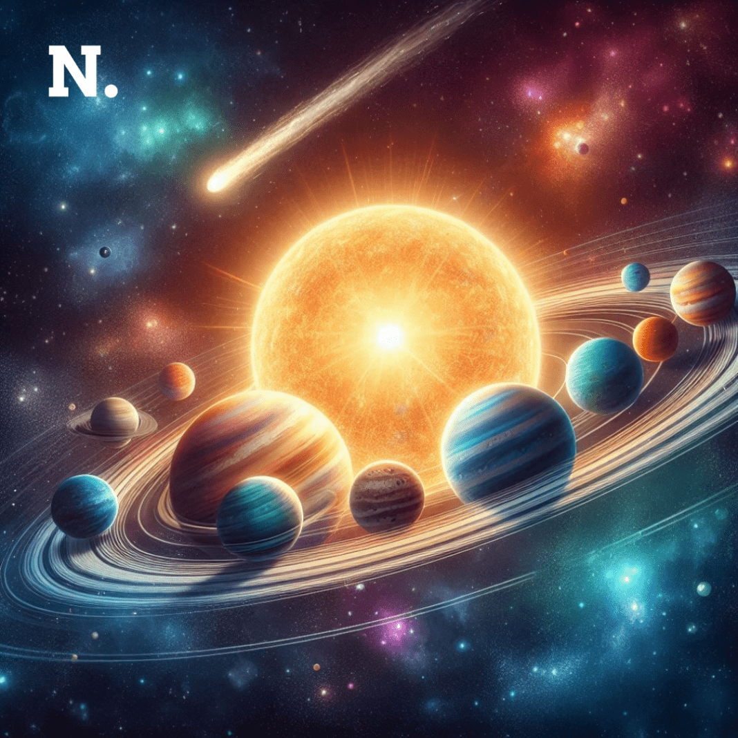 The Changing Form of the Solar System.
