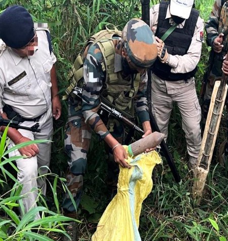 Alarming Cache of Weapons Found in Manipur & Other Operations