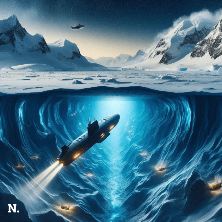 Missing Submarine Finds Hidden World Under Antarctic Ice
