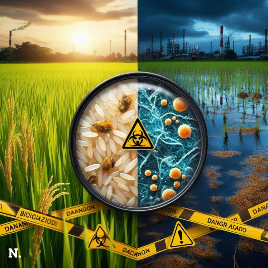 Climate Change Drives Cancer Risk Through Rice, Says Report