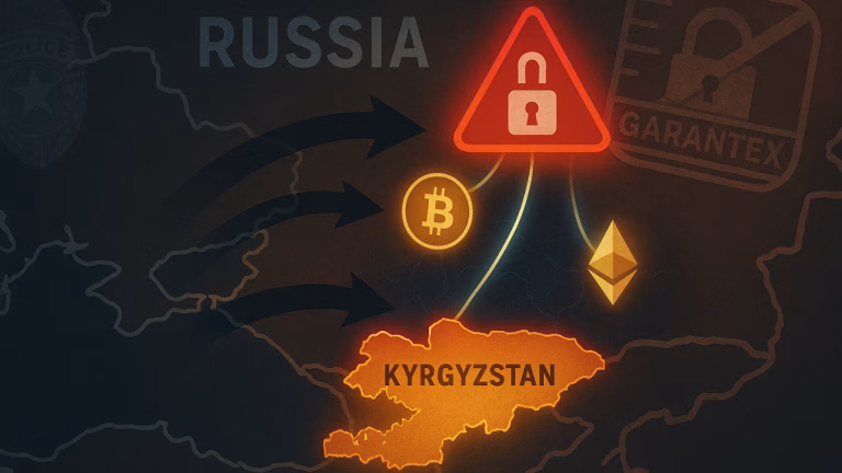 How Kyrgyzstan Became a Hidden Crypto Route for Russia