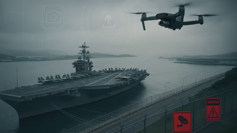 South Korea Indicts Two Chinese Nationals for Filming U.S. Aircraft Carrier and Military Sites