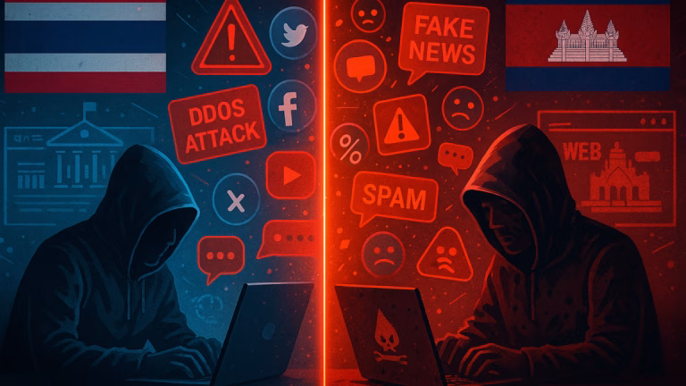 Cyber War Rages On Despite Border Ceasefire Between Thailand and Cambodia
