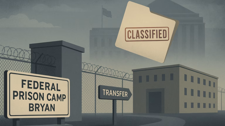 ⚖️ DOJ, secrets, and a Texas camp — Ghislaine Maxwell transfer fuels speculation of explosive names