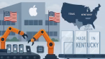 Apple makes $100 billion U.S. manufacturing move in response to rising trade tariffs