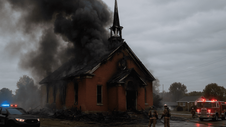 Michigan police respond to church shooting and fire that killed at least four people
