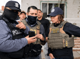 Benny Johnson joins Secretary Kristi Noem during federal ICE raid in Chicago