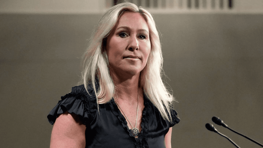 Marjorie Taylor Greene criticizes GOP leadership for sidelining assertive women