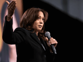 Kamala Harris criticizes Trump and urges Democrats to protect working Americans