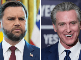 New poll finds Gavin Newsom narrowing gap with JD Vance in 2028 race