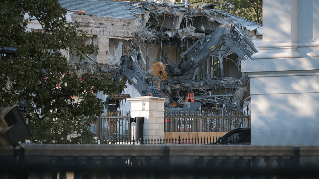 Trump’s $300 million White House project sparks outTrump called the sound of wrecking ‘music to my ears’ as he tore down historic White House wings for $300 million ballroomrage and ISIS comparison