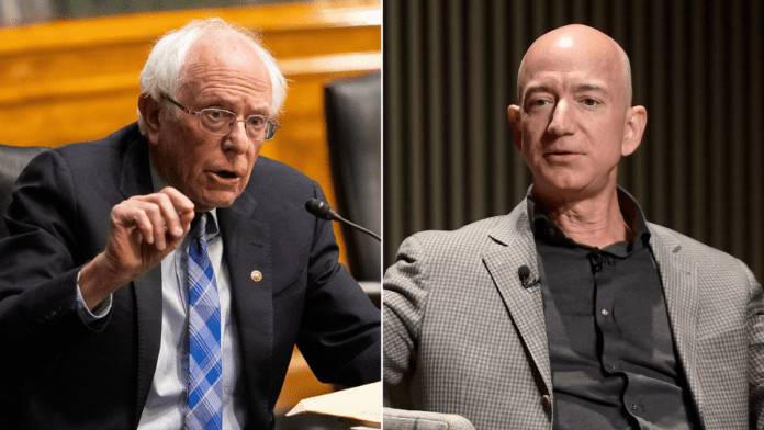 Newsinterpretation Bernie Sanders questions Jeff Bezos over Amazon’s automation and job cuts