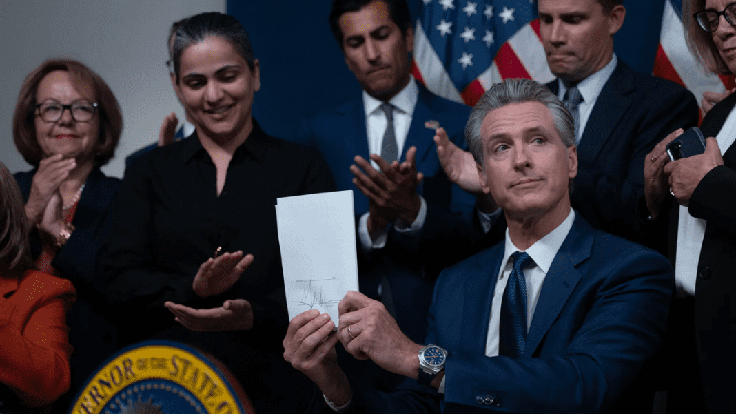 Gavin Newsom passes law to encourage students to seek medical help without fear of punishment