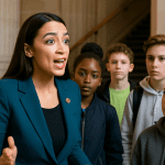 Amid shutdown chaos, AOC emerges as bold voice for uninsured children and working-class families