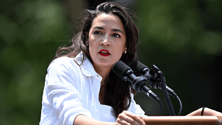 Alexandria Ocasio-Cortez rejects focus on one leader, says party must act with courage