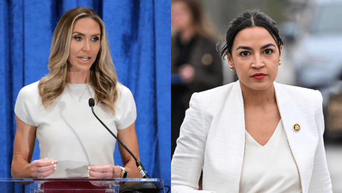 Lara Trump pushes back after AOC links economic anxiety to possible MAGA voter shift