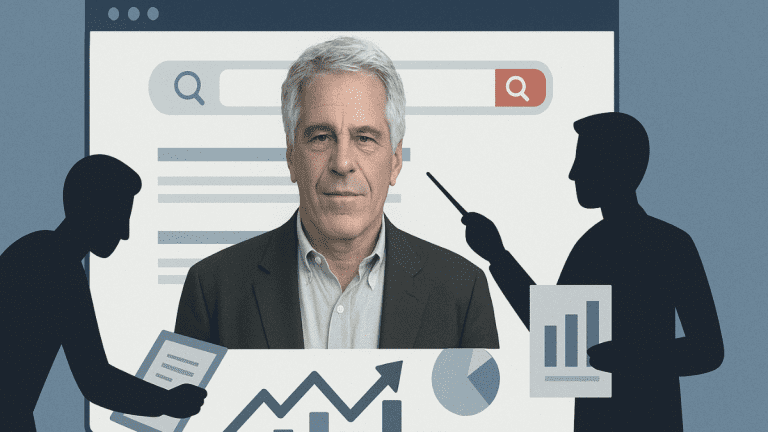 The digital tactics Jeffrey Epstein used to push down reports of his crimes