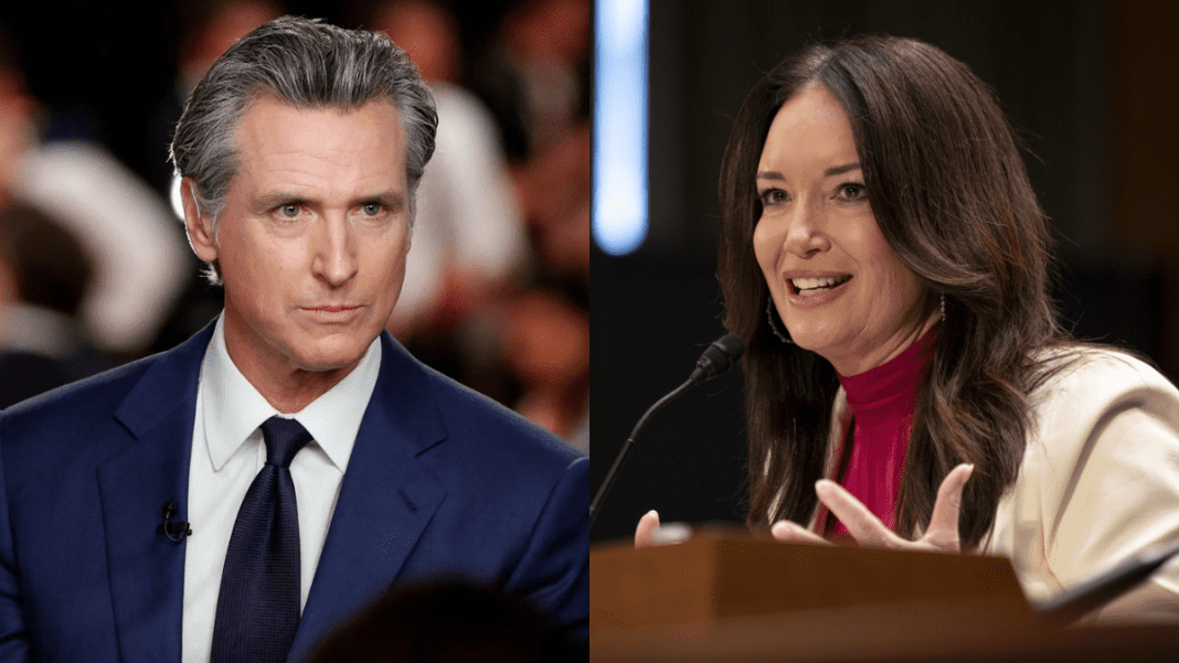 Newsom says Brooke Rollins revealed true intent behind SNAP reapplication push