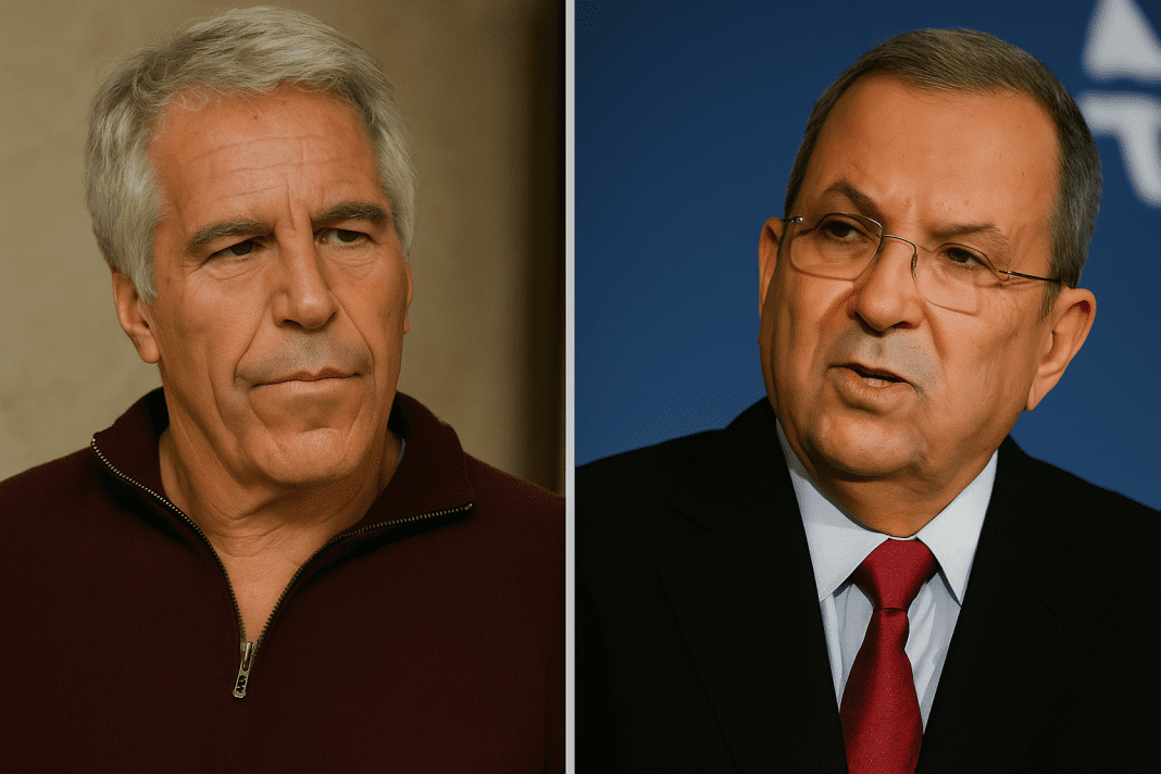 Epstein and Ehud Barak