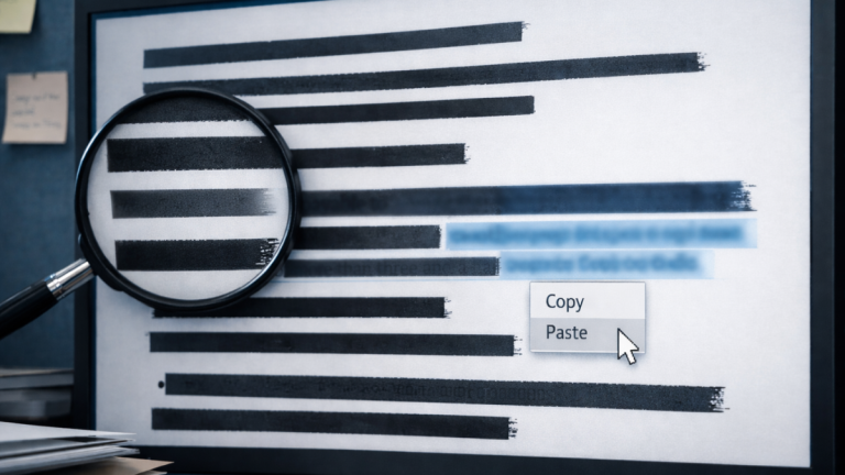 Redacted Epstein court files found readable using simple digital tools