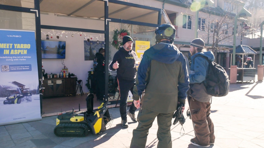 Why Everyone Stopped to Film This Robot in Aspen: Yarbo's Pop-Up Signals the Future of Smart Snow Tech