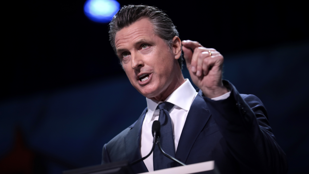 Newsom calls attention to Trump pardons after arrest in Jan. 6 pipe bomb case