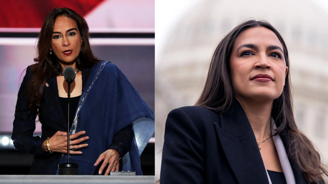 Harmeet Dhillon argues AOC has stronger appeal than Gavin Newsom for 2028 race