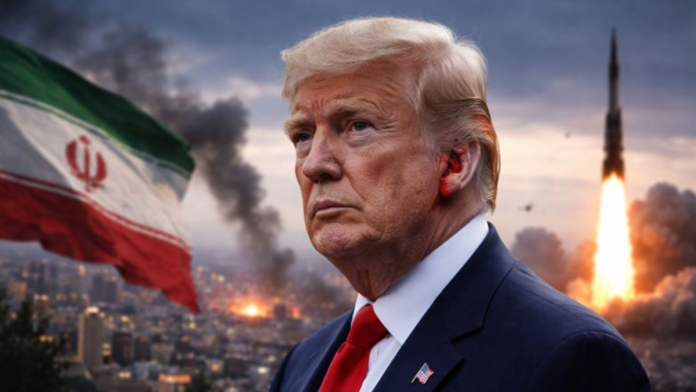 Iran TV Flashes death threat to trump