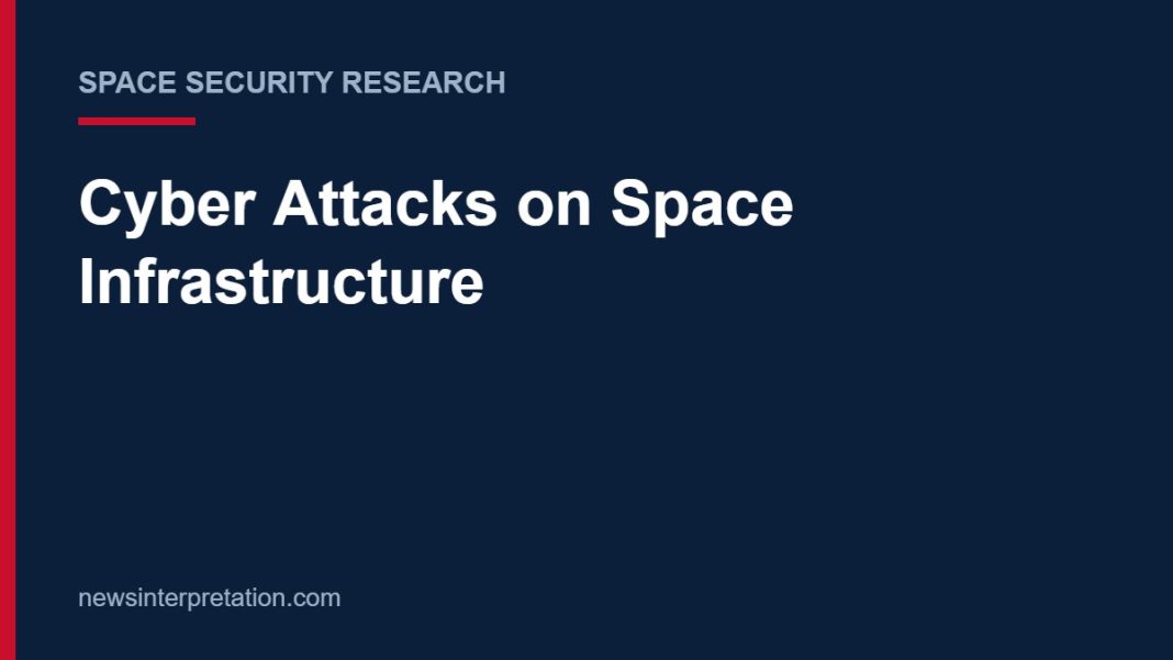 Title card: Cyber Attacks on Space Infrastructure