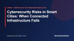 Cybersecurity Risks in Smart Cities: When Connected Infrastructure Fails Title card: cybersecurity risks in smart cities